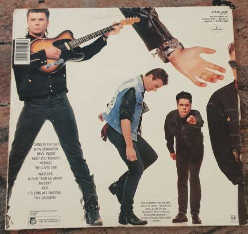 INXS Kick (Very Good+/Very Good) Mercury STARL 5486 South African Pressing 1988