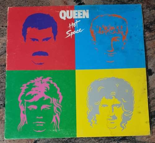 QUEEN Hot Space - Gatefold (Very Good-/Fair) EMI EMCJ(D) 5276 South African Pressing 1982