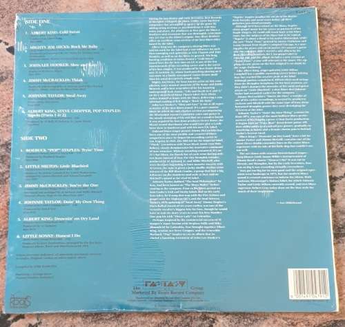 STAX BLUES BROTHERS Various Artists (New and sealed) Roots Records SA Pressing 1988