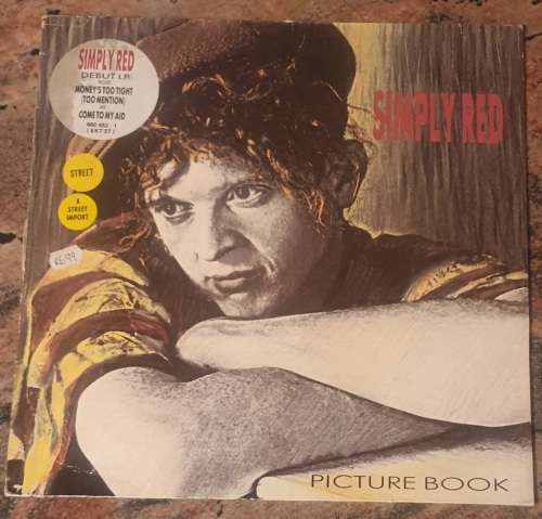 SIMPLY RED Picture Book (VG/VG) Elektra EKT 27 German Pressing 1985 - Original colour inner sleeve