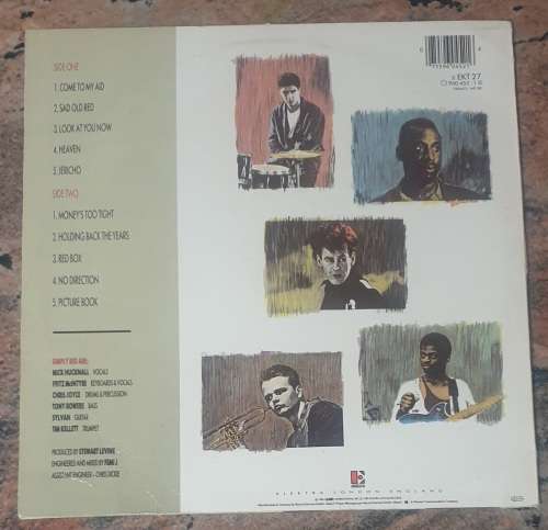 SIMPLY RED Picture Book (VG/VG) Elektra EKT 27 German Pressing 1985 - Original colour inner sleeve