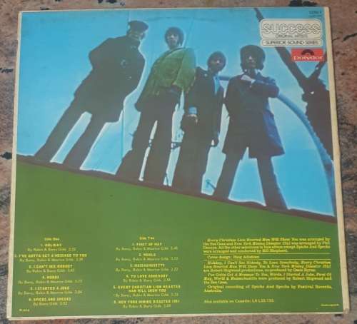 THE BEE GEES Best Of (Very Good+/Very Good) Polydor Success CESS 1 SA Pressing 1978