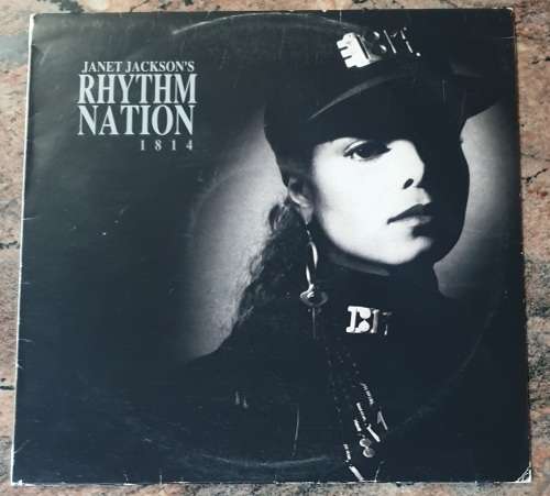 JANET JACKSON Rhythm Nation 1814 - A and M Records AMLS 63920 South African Pressing 1989