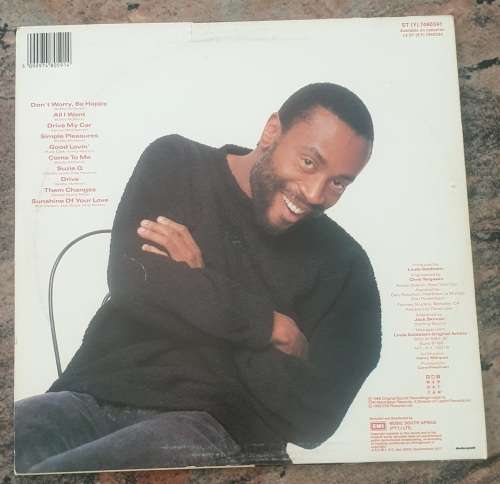 BOBBY McFERRIN Simple Pleasures (Very Good+/Very Good) EMI ST (Y) 7480591 SA Pressing 1988