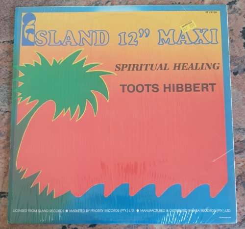 TOOTS HIBBERT Spritual Healing (Excellent/Excellent) Island IS 12129 SA Press 1983 - 12` MAXI SINGLE