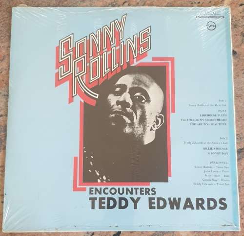 SONNY ROLLINS Encounters TEDDY EDWARDS (New and sealed) Verve 2317 133 SA Pressing