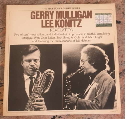 GERRY MULLIGAN LEE KONITZ Revelation - Double LP (Exc/VG+) Blue Note BNS 40162 UK Press 1975 - MONO