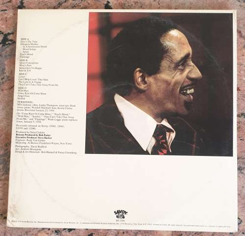 MILT JACKSON Second Nature The Savoy Sessions - Double LP (Exc/VG) Savoy SJL 2204 USA Press 1976