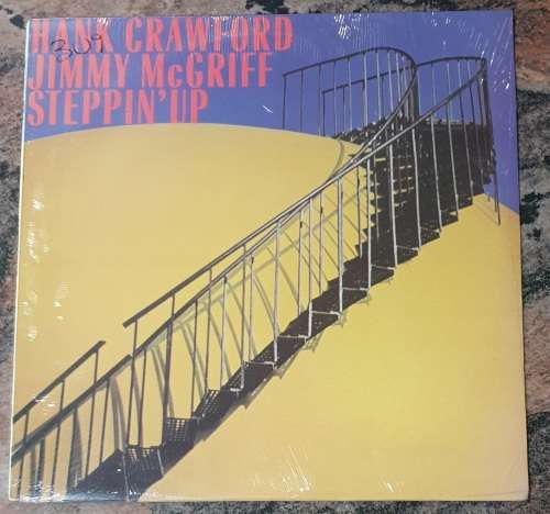 HANK CRAWFORD JIMMY McGRIFF Steppin` Up (New and sealed) Fantasy FANT 47 SA Pressing 1988