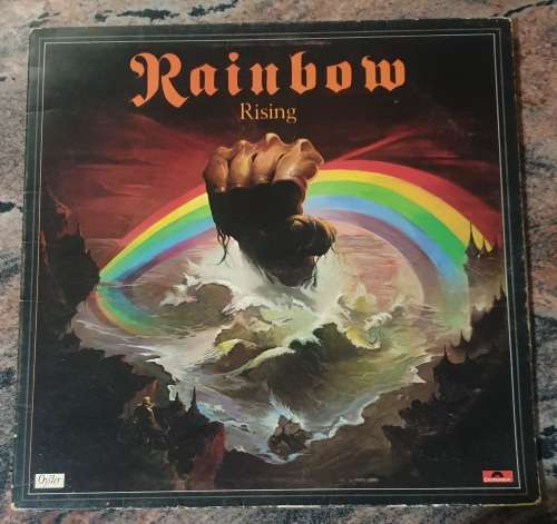 RAINBOW Rising - Gatefold (Good+/Very Good) Oyster Polydor 2490 137 United Kindgon Pressing 1976