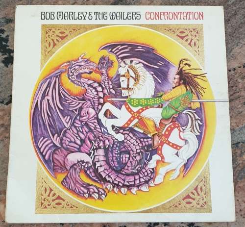 BOB MARLEY and THE WAILERS Confrantation - Gatefold (VG+/VG+) Island ILPS 29760 SA Pressing 1983