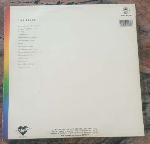 WHAM The Final - Double LP (Very Good/Very Good) Epic AGP 143/144 South African Pressing 1986