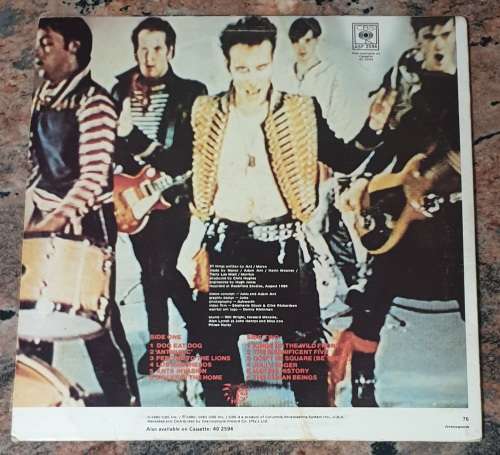ADAM and THE ANTS King Of The Wild Frontier (Very Good+/Very Good+) CBS ASF 2594 SA Pressing 1981