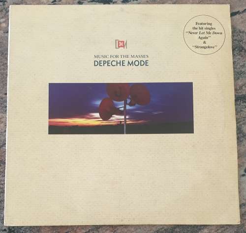 DEPECHE MODE Music For The Masses (Very Good+/Very Good) Mute MUT 2008 SA Pressing 1987
