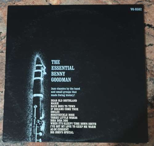 BENNY GOODMAN The Essential - Gatefold (VG+/VG+) Verve V6-8582 USA Pressing 1964 - RARE