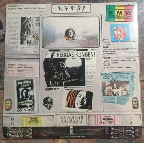BOB MARLEY and THE WAILERS Babylon By Bus - Double LP (VG+/VG+) Island DLPL 497/8 SA Pressing 1979