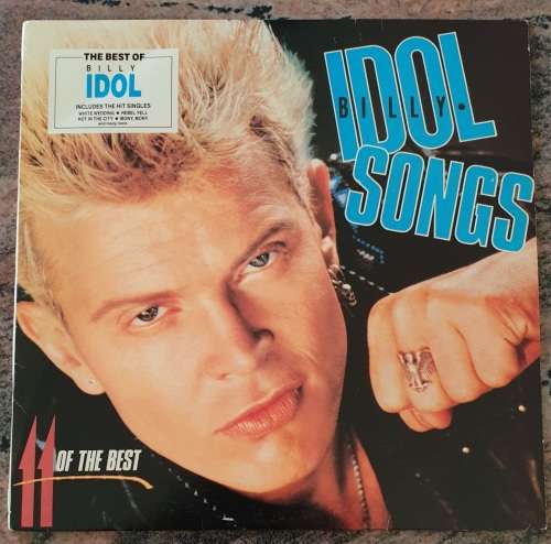 BILLY IDOL 11 Of The Best - The Best Of (VG+/VG+) Chrysalis STARL 5521 SA Press 1988 - Lyrics inside