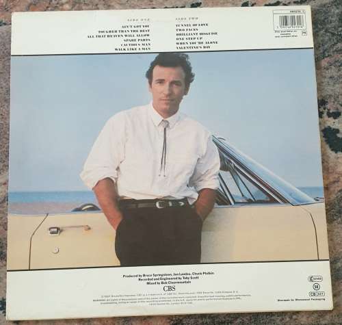 BRUCE SPRINGSTEEN Tunnel Of Love (VG+/VG+) CBS 460270 1 United Kingdom Pressing 1987 - Lyrics