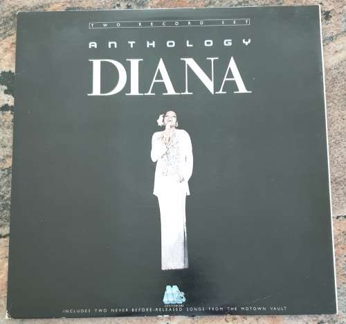 DIANA ROSS Anthology (Best Of) - Double LP (Excellent/VG+) Motown TMD 11711 SA Press 1983 -Gatefold