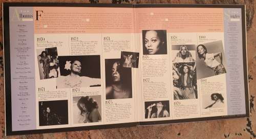 DIANA ROSS Anthology (Best Of) - Double LP (Excellent/VG+) Motown TMD 11711 SA Press 1983 -Gatefold
