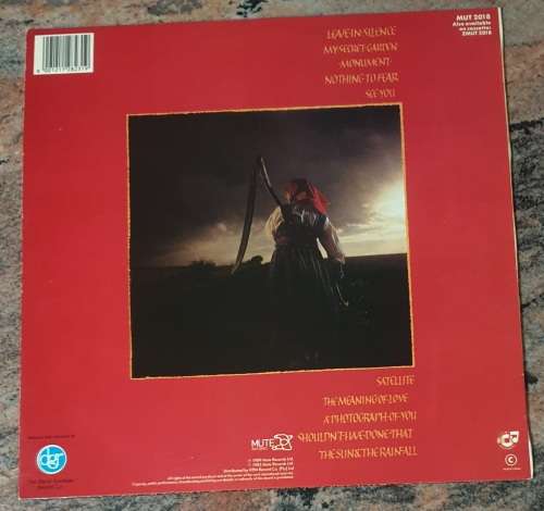 DEPECHE MODE A Broken Frame (Very Good+/Very Good+) DGR Records MUT 2018 SA Pressing 1989