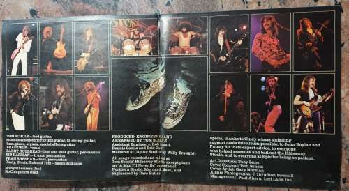 BOSTON Don`t Look Back - Gatefold (Very Good+/Very Good+) Epic DNW 2133 South African Pressing 1978