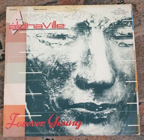 ALPHAVILLE Forever Young (VG+/VG) WEA WIC 5073 SA Pressing 1984 - Inner sleeve with lyrics