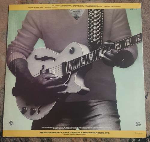 GEORGE BENSON Give Me The Night (Very Good+/Very Good) Warner WBC 1470 SA Pressing 1980