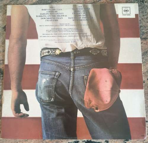 BRUCE SPRINGSTEEN Born In The USA (Very Good/Very Good) CBS DNW 2985 SA Pressing 1984 - Photo inner