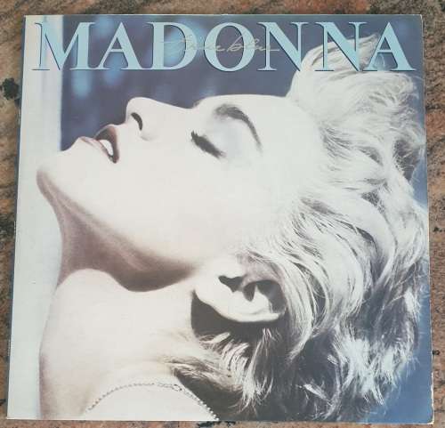 MADONNA True Blue (Very Good/Very Good+) Sire Records WBC 1604 SA Pressing 1986 - Inner with lyrics