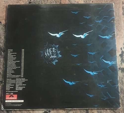THE WHO Tommy - Double LP (VG+/VG+) Gema 184 216 German Pressing - Trifold sleeve with lyrics