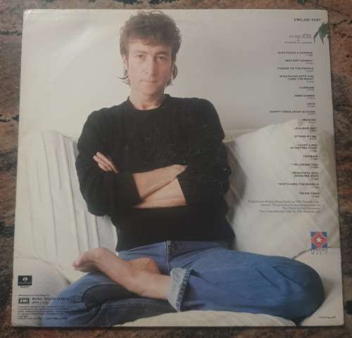 JOHN LENNON The Collection (Very Good+/Very Good) EMI EMCJ(D) 5297 SA Press 1982 - Inner with lyrics