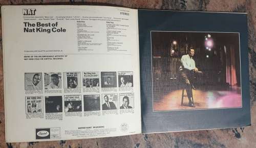 NAT KING COLE The Best Of - Gatefold (VG+/VG) EMI Capitol STAO(D) 2944