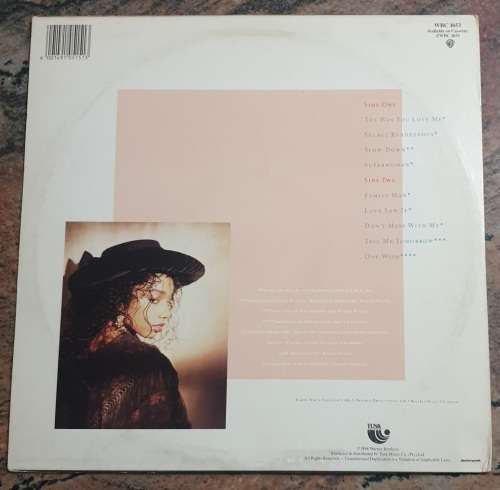 KARYN WHITE Karyn White (Excellent/Very Good+) Warner WBC 1653 South African Pressing 1988 - RARE