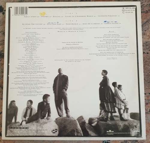 WOMACK and WOMACK Family Spirit (Excellent/Very Good+) Arista AST (L) 230 South African Press 1991