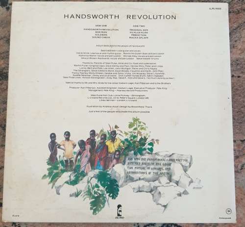 STEEL PULSE Handsworth Revolution - Gatefold (VG+/VG) Island ILPS 9502 United Kingdom Pressing 1978