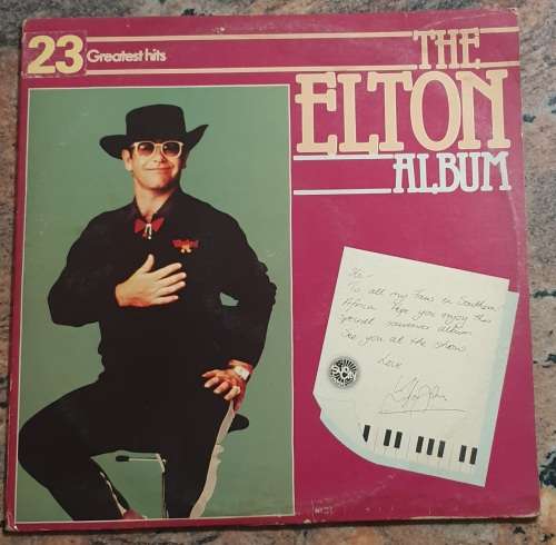 ELTON JOHN 23 Greatest Hits - Double LP (VG+/VG) DJL 33509 SA Pressing 1983 - Gatefold