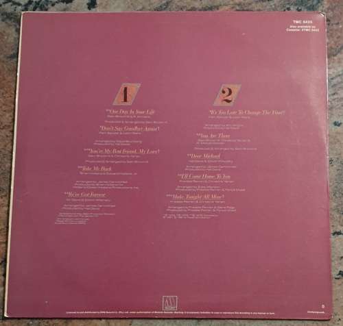 MICHAEL JACKSON One Day In Your Life (VG+/VG) Motown TMC 5425 South African Pressing 1981