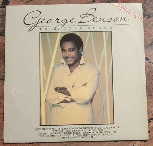 GEORGE BENSON The Love Songs (VG+/VG) Warner WBC 1596 SA Pressing 1985