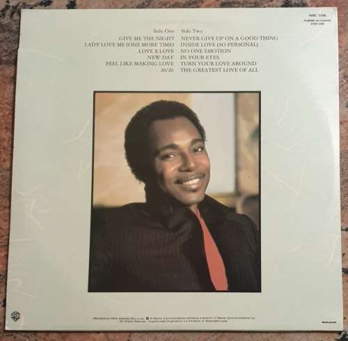 GEORGE BENSON The Love Songs (VG+/VG) Warner WBC 1596 SA Pressing 1985