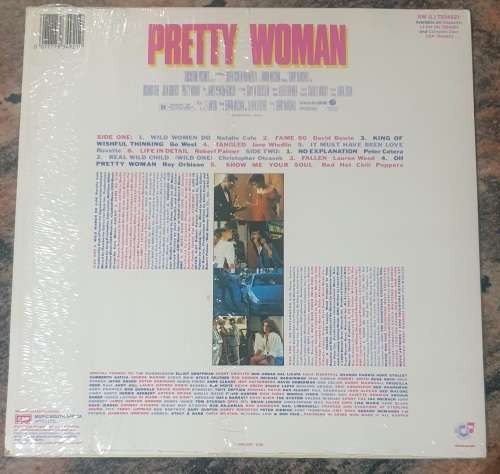 PRETTY WOMAN Various Original Artists - OST (Very Good+/Very Good+) EMI SW (L) 7934921 SA Press1990
