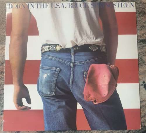 BRUCE SPRINGSTEEN Born In The USA (Very Good+/Very Good+) CBS DNW 2985 SA Pressing 1984