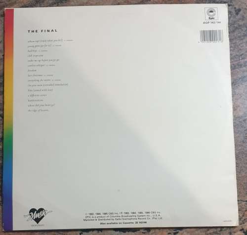 WHAM The Final - Double LP (Very Good+/Very Good+) Epic AGP 143/144 SA Pressing 1986