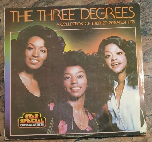 THE THREE DEGREES Collection Of Their 20 Greatest Hits (Very Good+/VG) Epic STR 30033 SA Press 1984