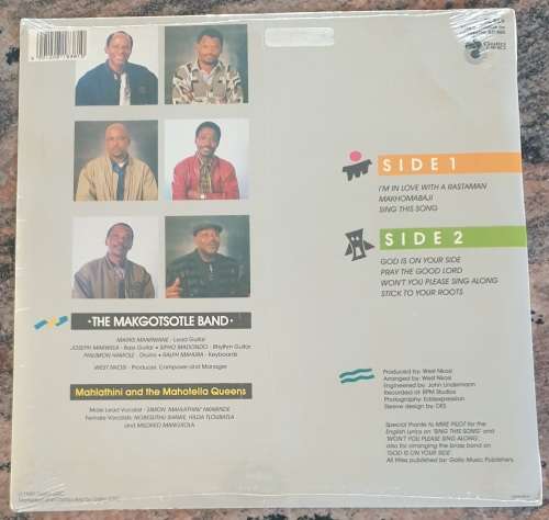 MAHLATHINI and THE MAHOTELLA QUEENS Rhythm And Art (New and Sealed) Gallo BL 665 SA Pressing 1989