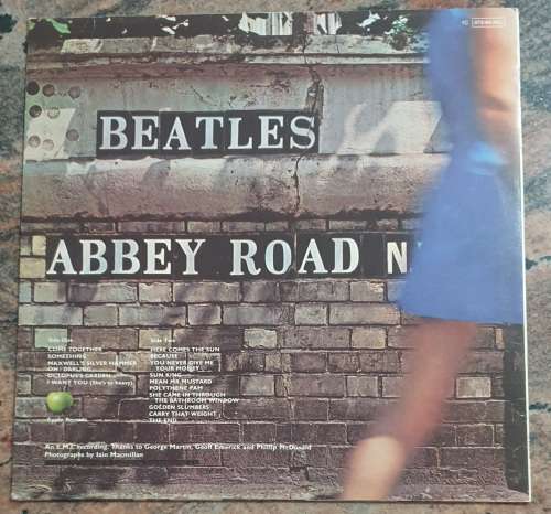 THE BEATLES Abbey Road (Very Good+/Very Good+) GEMA 1C 072-04 243 German Pressing 1981 - RARE