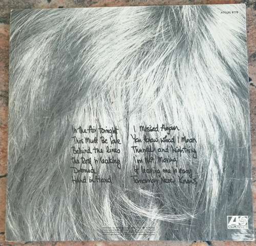 PHIL COLLINS Face Value (Very Good+/Very Good+) Atlantic ATC(X) 9770 SA Pressing 1980 - Gatefold