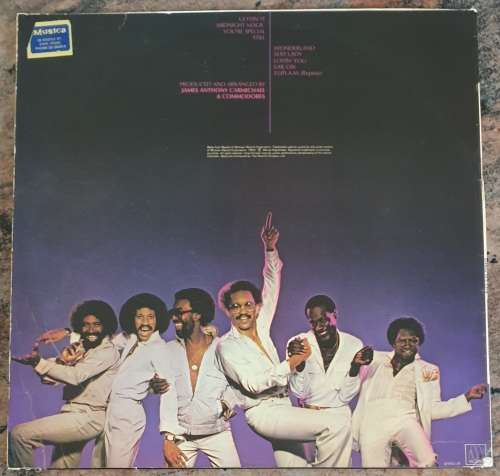 THE COMMODORES Midnight Magic (Very Good/Very Good) Motown TMC 5378 SA Pressing
