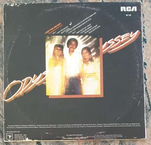 ODYSSEY I Got The Melody (Very Good/Very Good) RCA 38 725 South African Pressing 1981