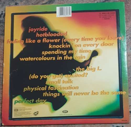 ROXETTE Joyride (Very Good+/Very Good) EMI EMCJ (D) 5430 SA Pressing 1991 - Lyrics Inside